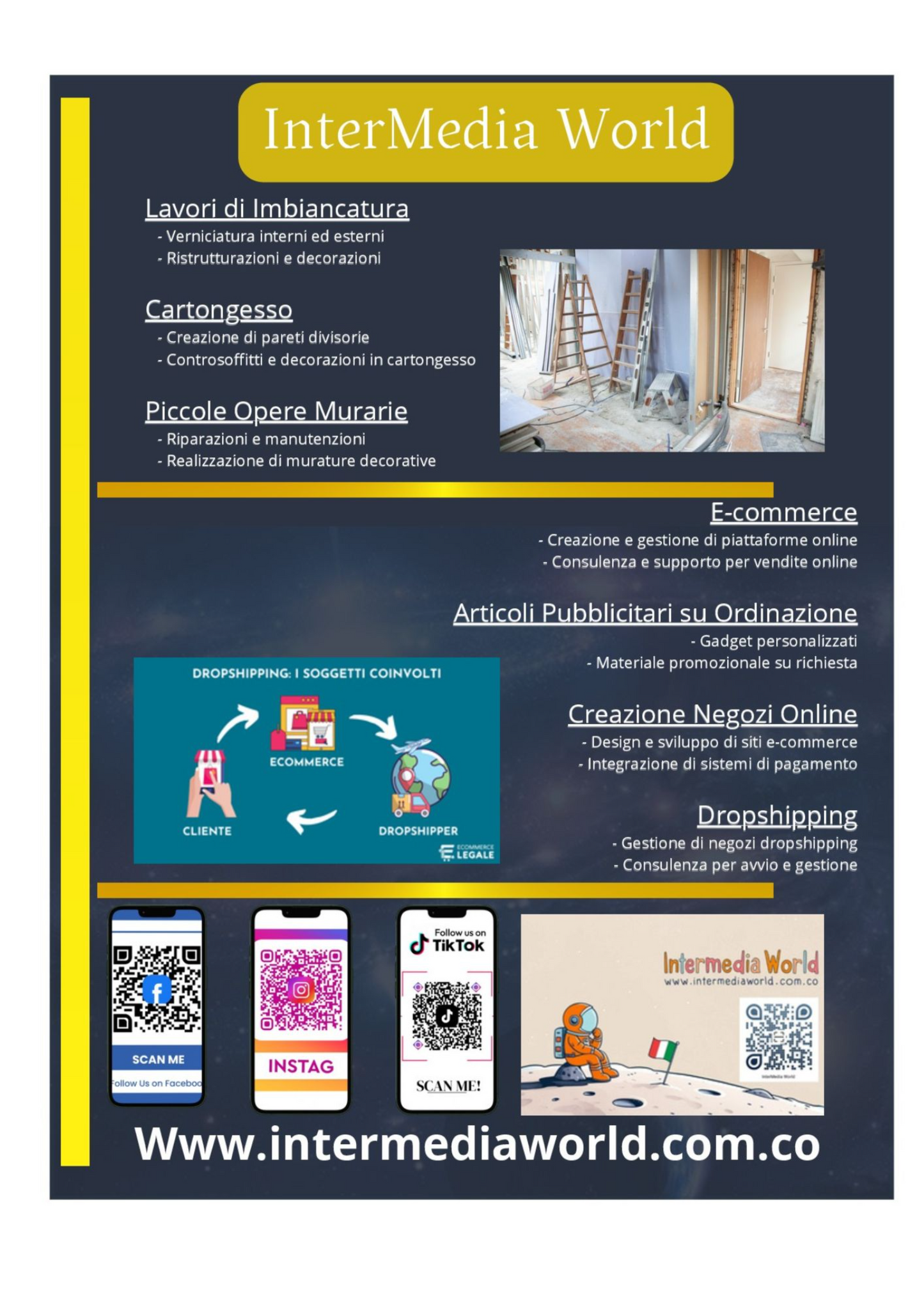 Poster Calendar Calendario Intermerdia World 2025
