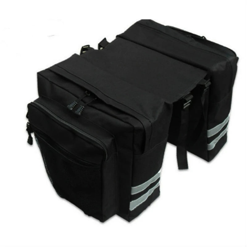 Borsa portabici-Borsa portapacchi-Borsa per bicicletta a doppio lato- Borsa da viaggio durevole