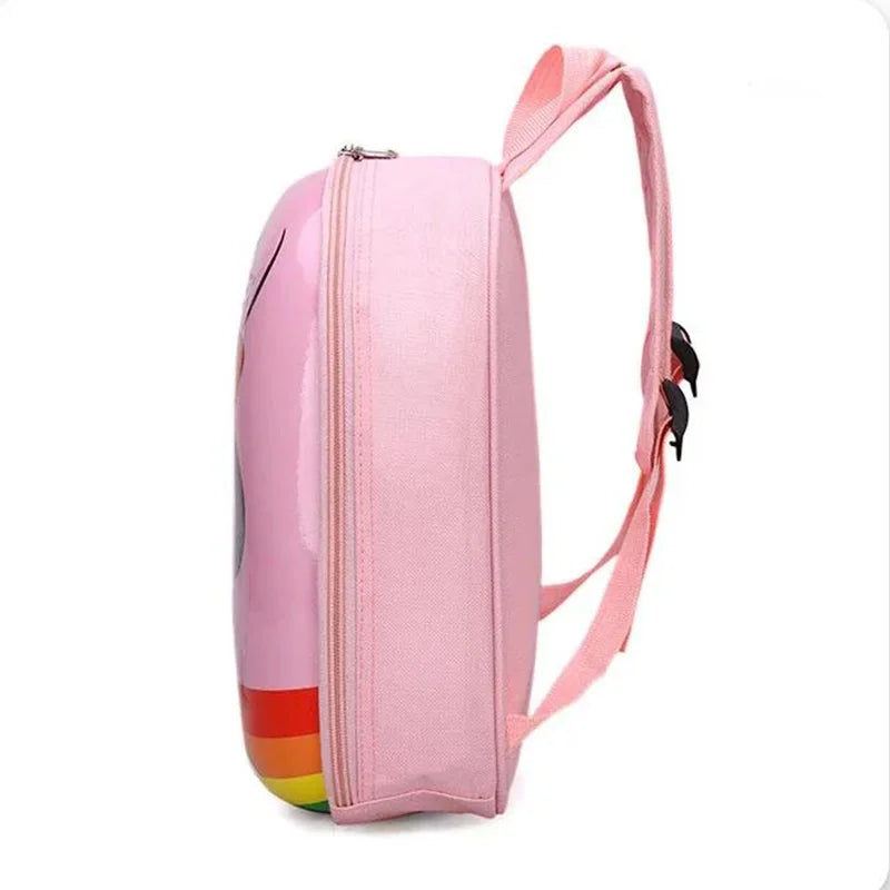 Borsa da scuola Mickey Mouse carina impermeabile ad alta capacità con guscio rigido