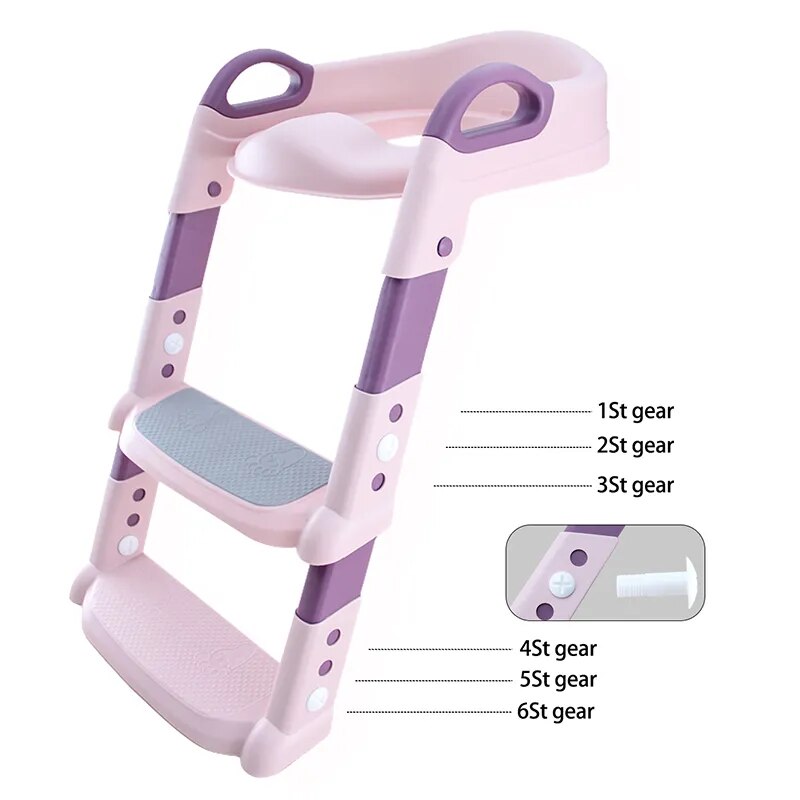 Stepped Children's Toilet Foldable