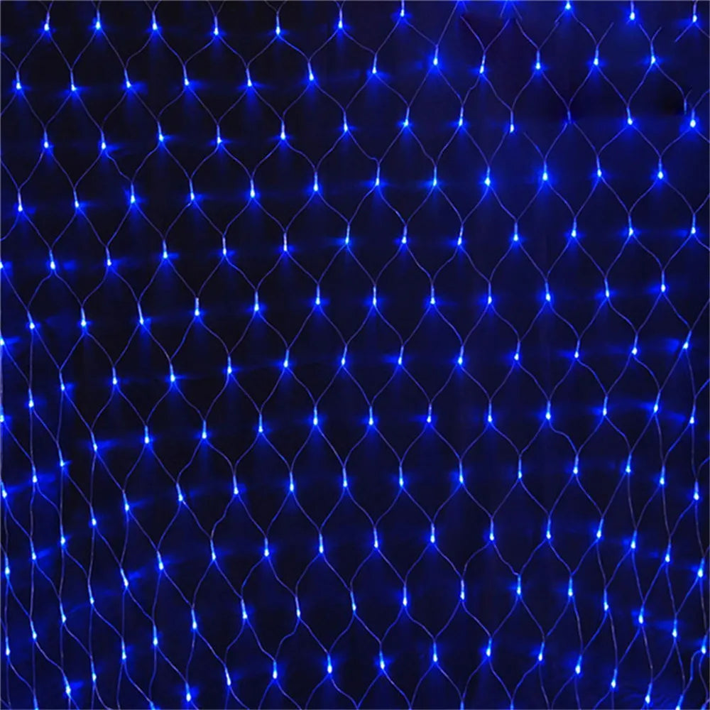 LED Rete da esterni Luce ,Festone Decorazione del giardino per Matrimonio Capodanno Luci natalizie