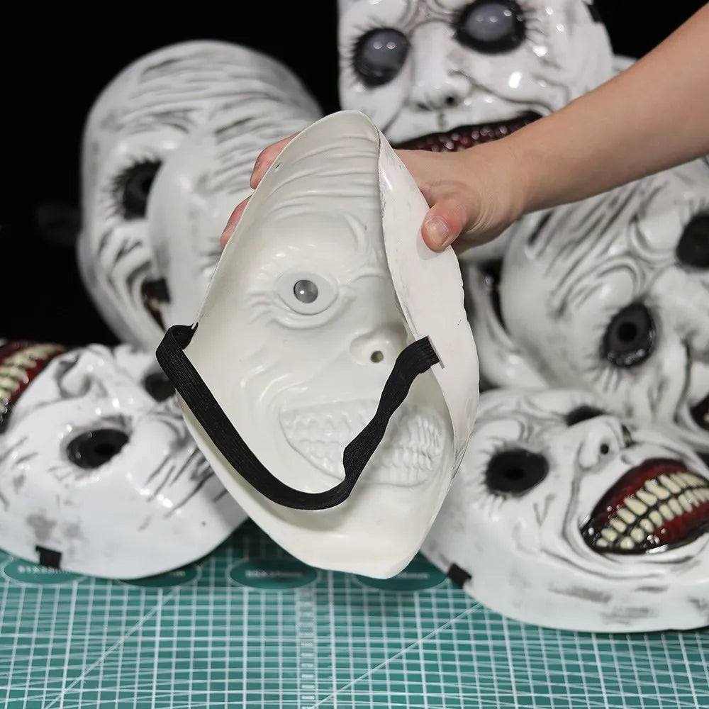 Halloween Horror L'esorcista Volto sorridente Maschera Cosplay