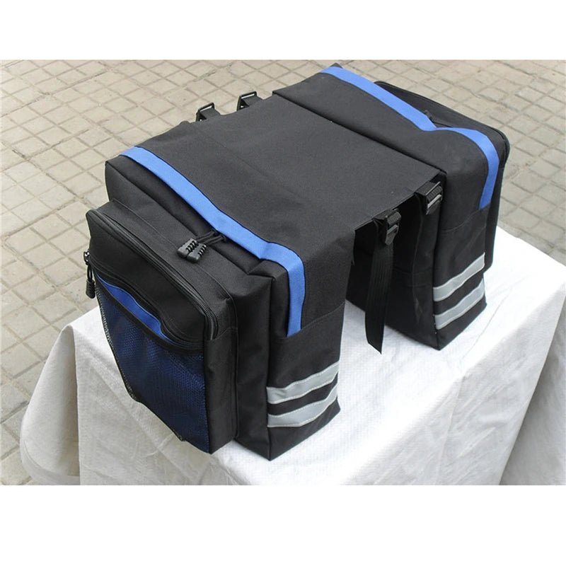 Borsa portabici-Borsa portapacchi-Borsa per bicicletta a doppio lato- Borsa da viaggio durevole