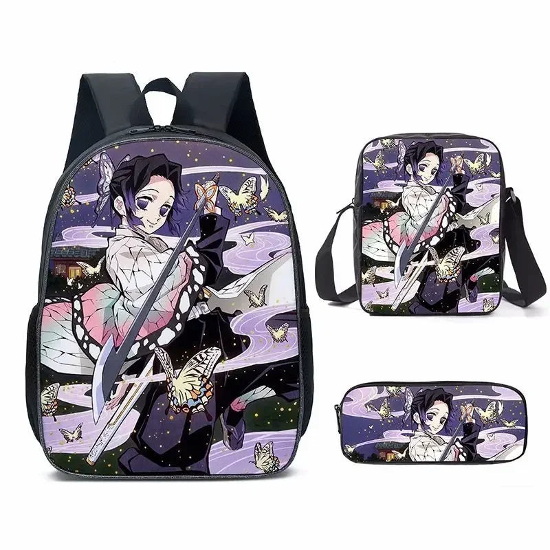 Set di 3 zaini Kamado Nezuko Demon Slayer