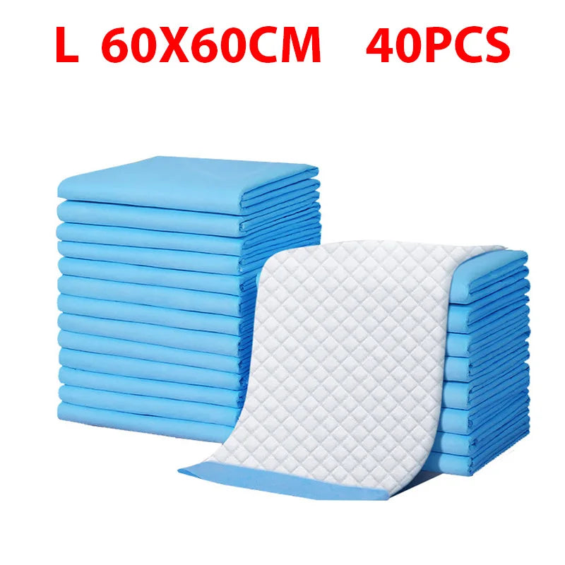 20/40 pezzi di assorbenti monouso per cani, pannolini per l'addestramento degli animali domestici, assorbenti per cuccioli, forniture per animali domestici, cuscini puliti
