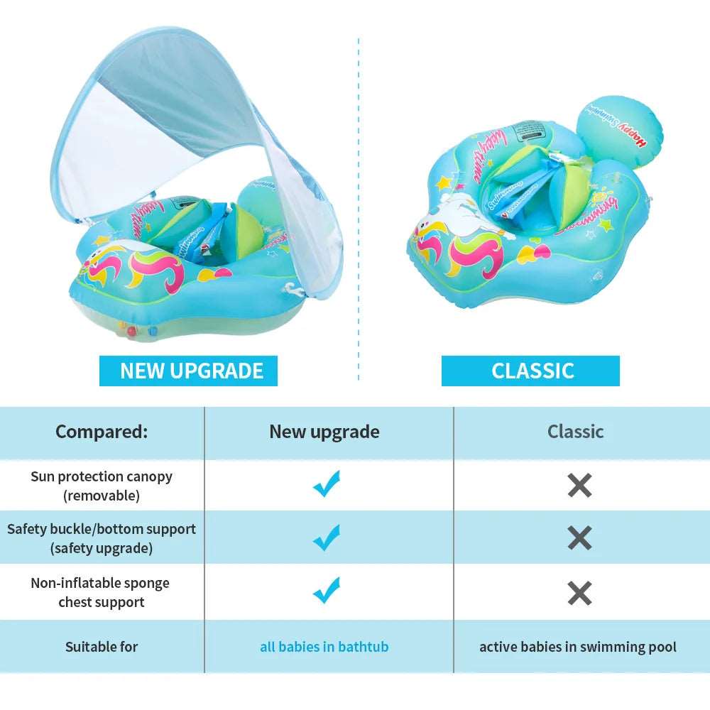 Anello da nuoto per bambini, galleggiante gonfiabile per bambini