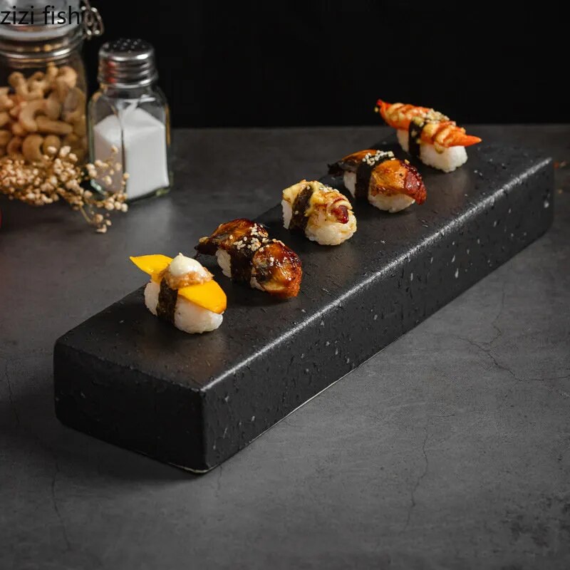 Ceramic Dinner Plate Restaurant Creative