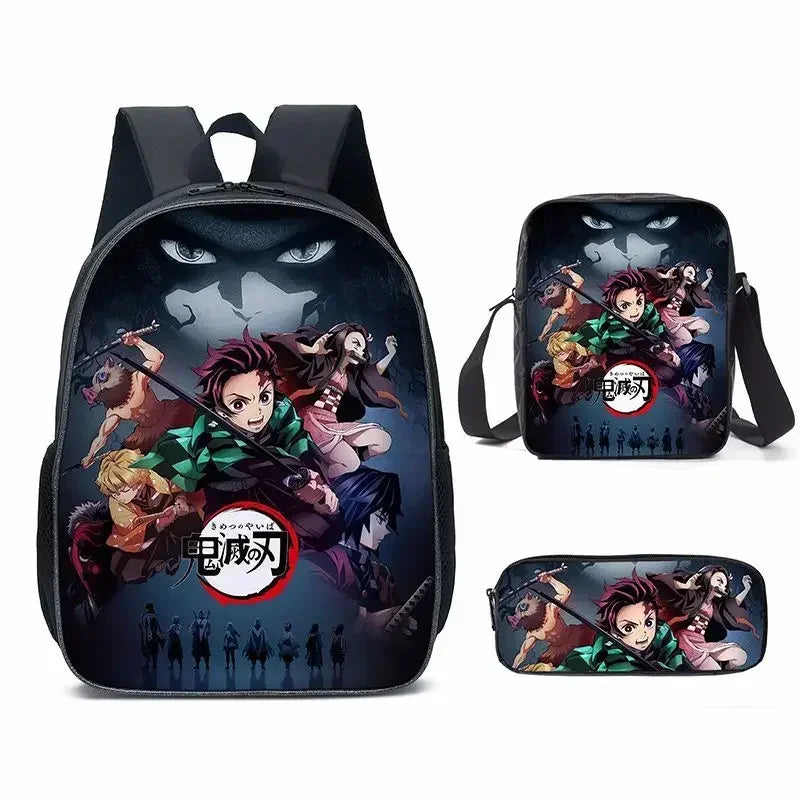 Set di 3 zaini Kamado Nezuko Demon Slayer