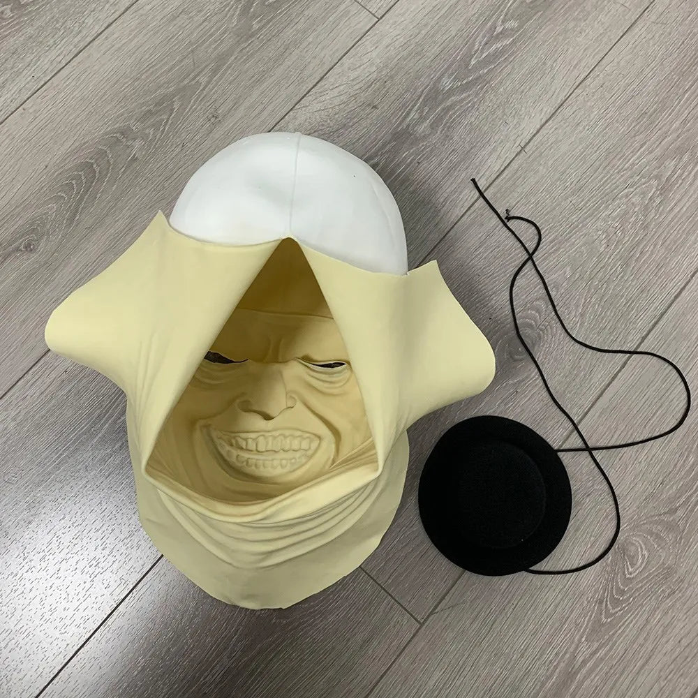 Halloween Horror Spaventoso Clown Maschera cosplay in lattice