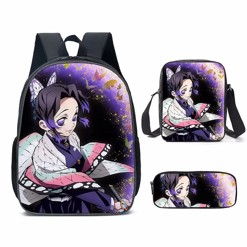 Set di 3 zaini Kamado Nezuko Demon Slayer