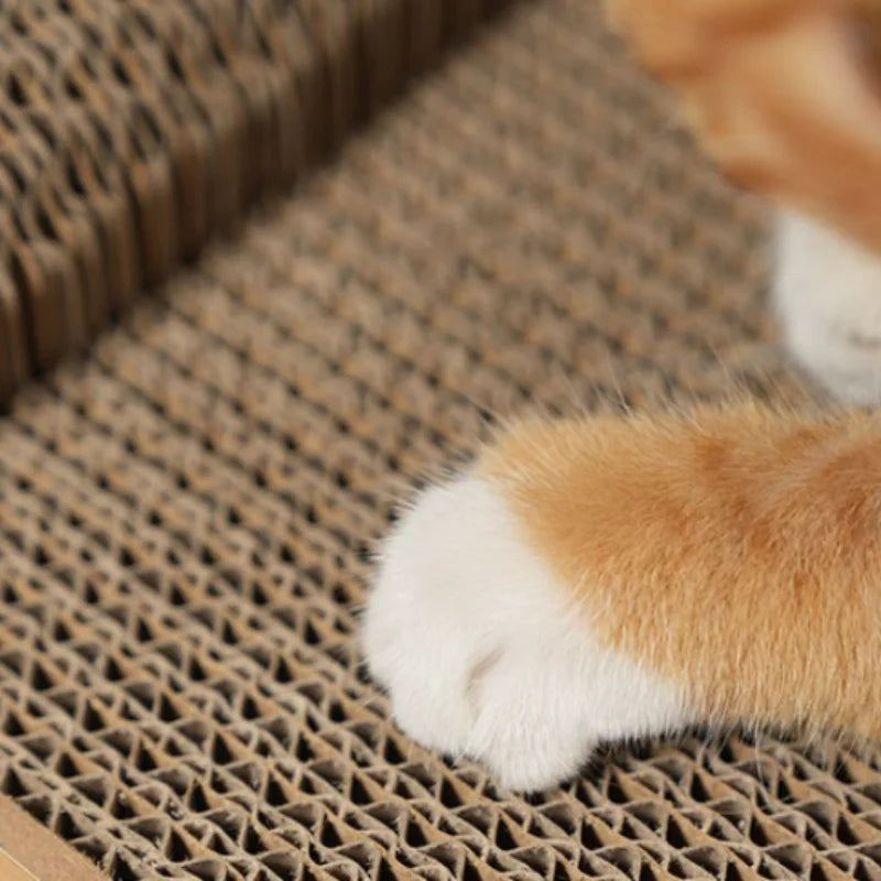 Lettino e tiragraffi - Regalo perfetto per gli amanti dei gatti, tiragraffi per gatti | Sdraio per gatti | Costruzione robusta