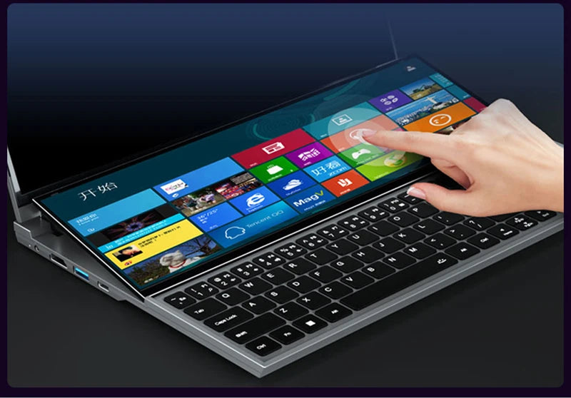 N-one Nbook Fly Laptops 16GB+1T Intel® Core™ i7-10850H Windows 11 Pro Double Screen