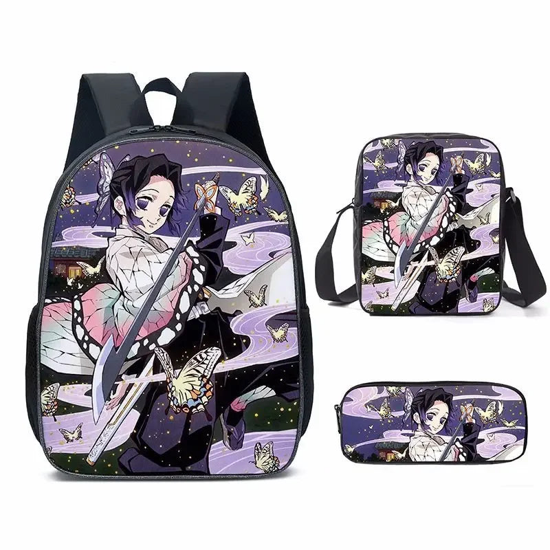 Set di 3 zaini Kamado Nezuko Demon Slayer