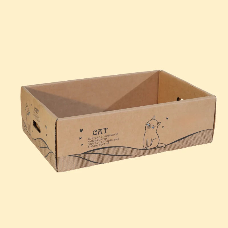 Tiragraffi per gatti, confezione da 6, tiragraffi in cartone extra large reversibili da 13" di larghezza per gatti grandi, medi e piccoli