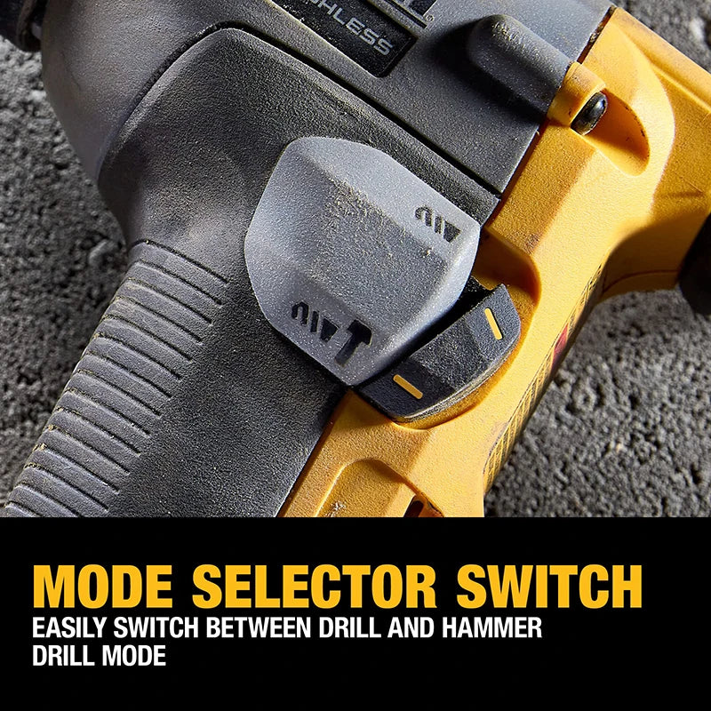 Kit martello perforatore a batteria da 5/8 pollici Dewalt DCH172 20V MAX SDS PLUS con punzonatrice a batteria agli ioni di litio