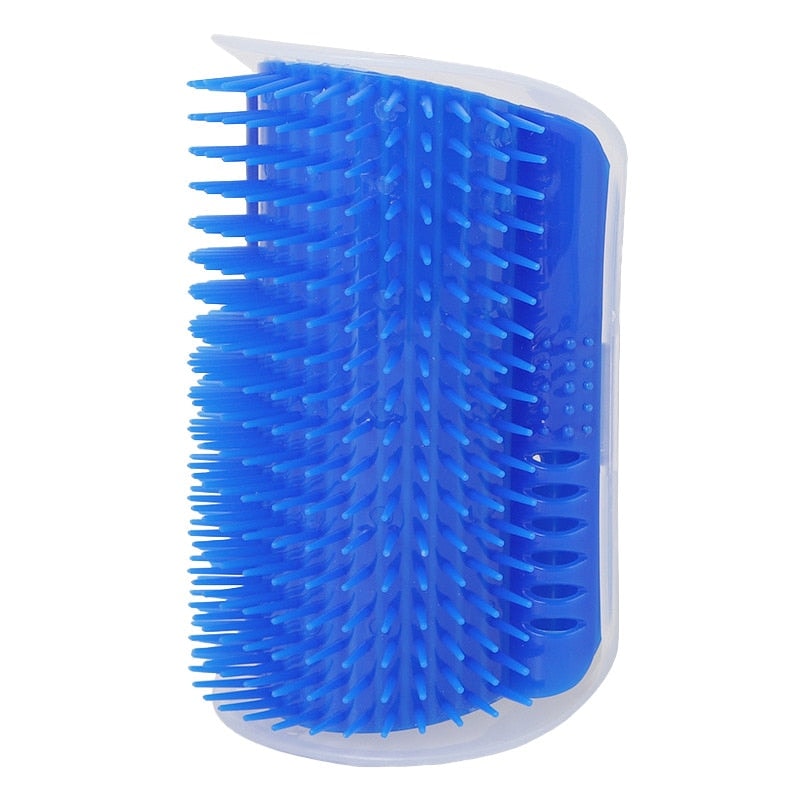 Removable Cat Corner Brush Plastic Pet Comb Kitten Corner Scratching Rubbing Brush Pet Self Grooming Cleaning Brushes