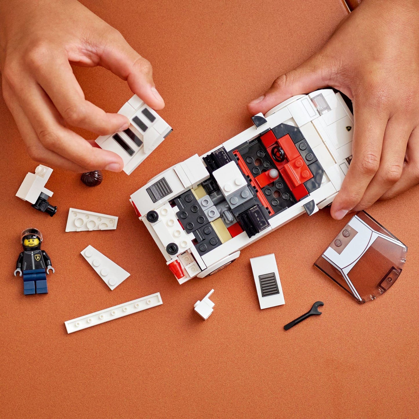 LEGO & Speed Champions Lamborghini Countach Children Building BlocSPECIFICATIONSWarning: Choking hazard. Small parts.Warning: 8+Recommend Age: 12+y,18+,14+yPlastic Type: ABSPlastic Type: ABSPlastic Block Shape: Self-Locking BrlcksPmattoncino LegoIntermedia WorldI'M'"WorldLEGO & Speed Champions Lamborghini Countach Children Building Blocks Toys Gift 76908