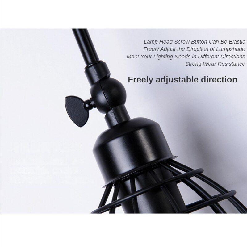 Track Spotlight LED Retro Industrial Style Track Light