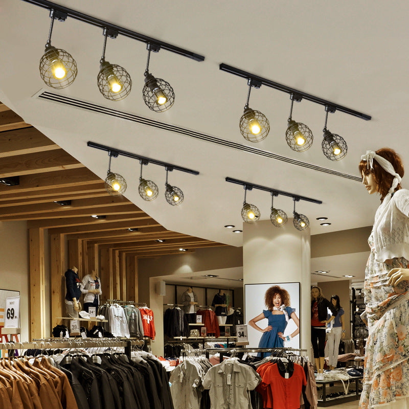 Track Spotlight LED Retro Industrial Style Track Light