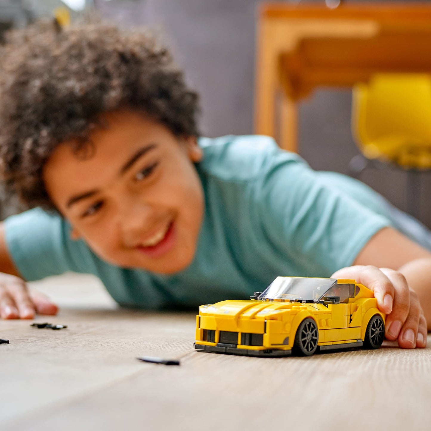 LEGO & Speed Champions Toyota GR Supra 76901SPECIFICATIONSWarning: 7+yRecommend Age: 12+yPlastic Type: ABSPlastic Block Shape: Irregular ShapePhysical size: 16cm long 7cm wide 4cm highPackaging size: 26.2cm x mattoncino LegoIntermedia WorldI'M'"WorldLEGO & Speed Champions Toyota GR Supra 76901
