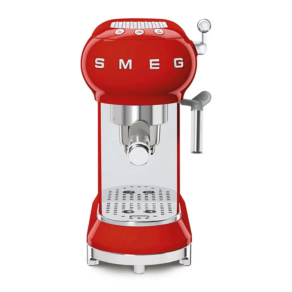 Smeg Macchina da Caffè Espresso Manuale 50’s Style – Rosso LUCIDO - Image #3