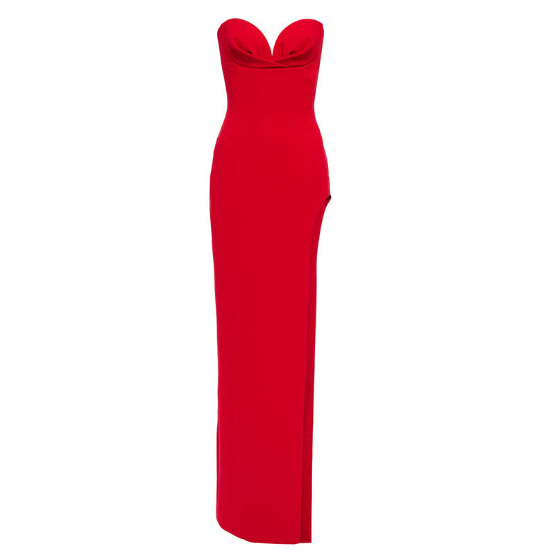 ROHAN Slip Tube Evening Dress Gown