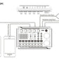 Scheda audio da studio professionale compatibile con Bluetooth per telefono PC Console di missaggio audio Amplificatore Mixer di musica dal vivo - Image #21