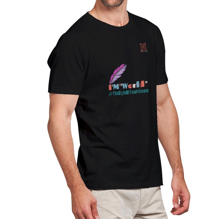 T-shirt da uomo in cotone pesante per adulti