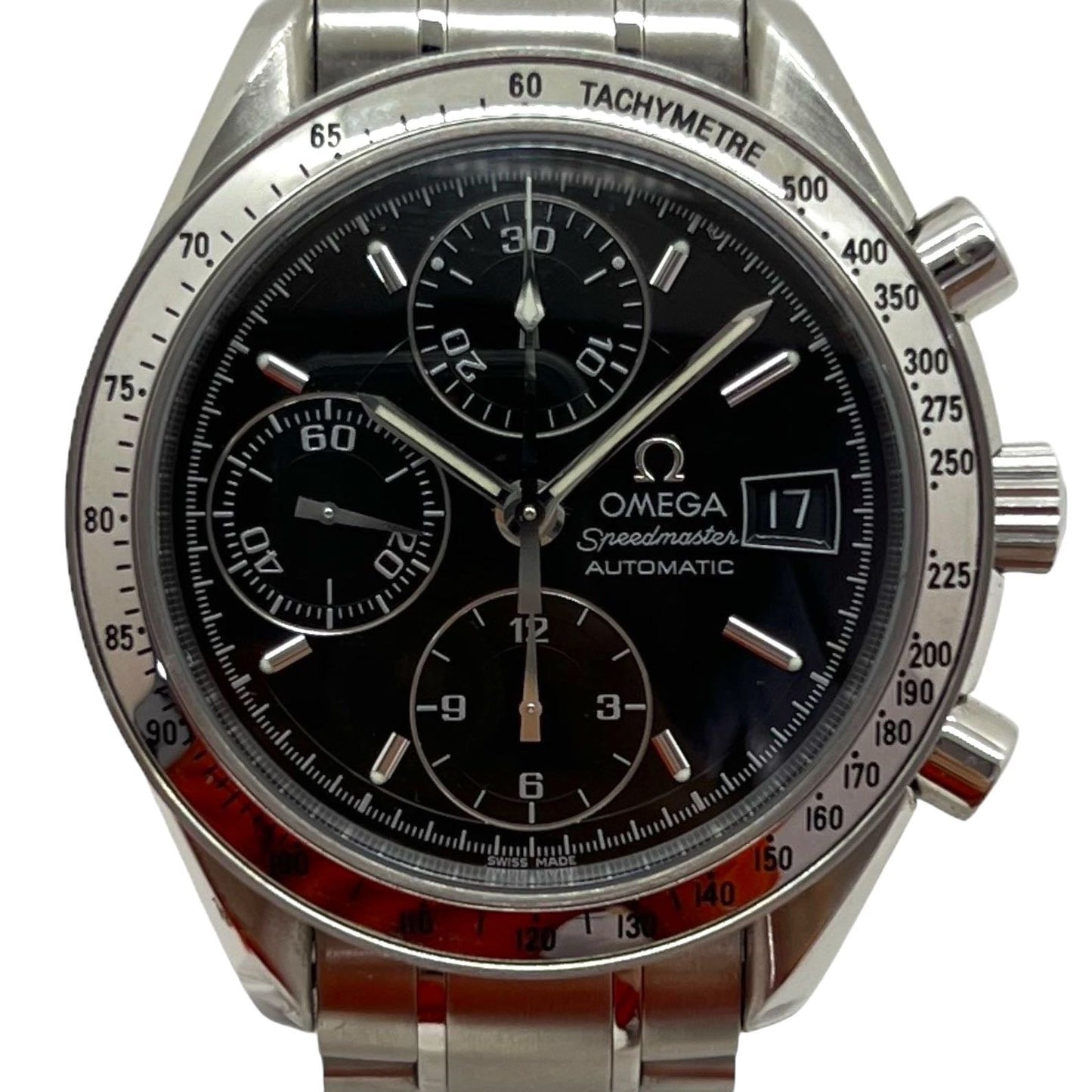 OMEGA SPEEDMASTER DATE BLACK DIAL CHRONO