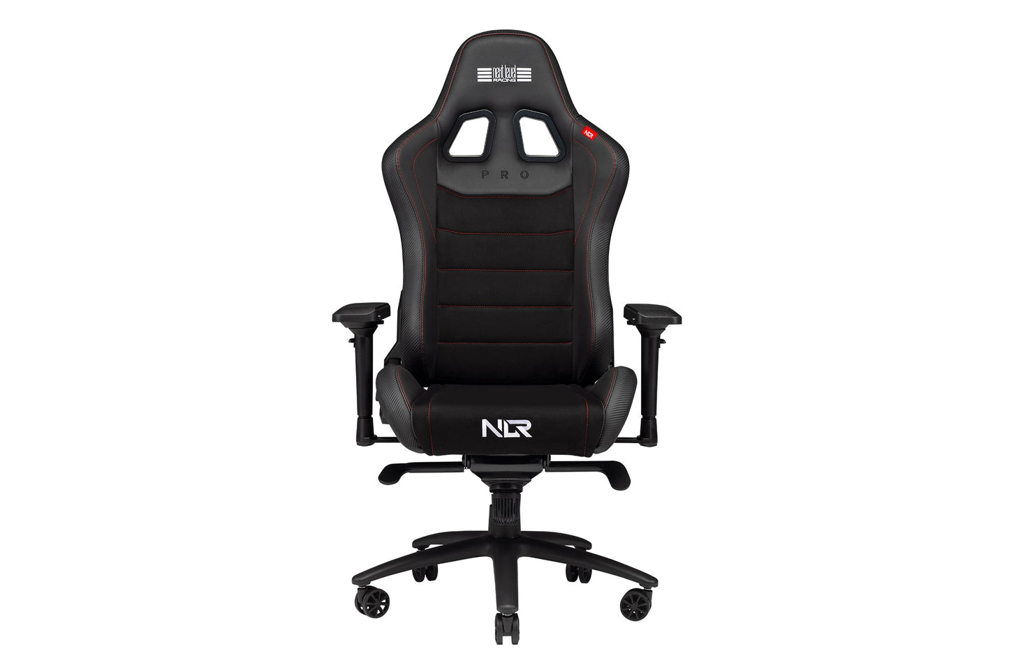 Next Level Racing Pro Gaming Chair Black Leather + Suede Edition