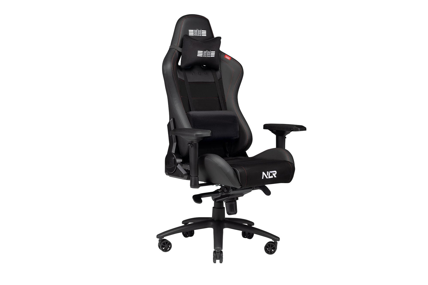 Next Level Racing Pro Gaming Chair Black Leather + Suede Edition