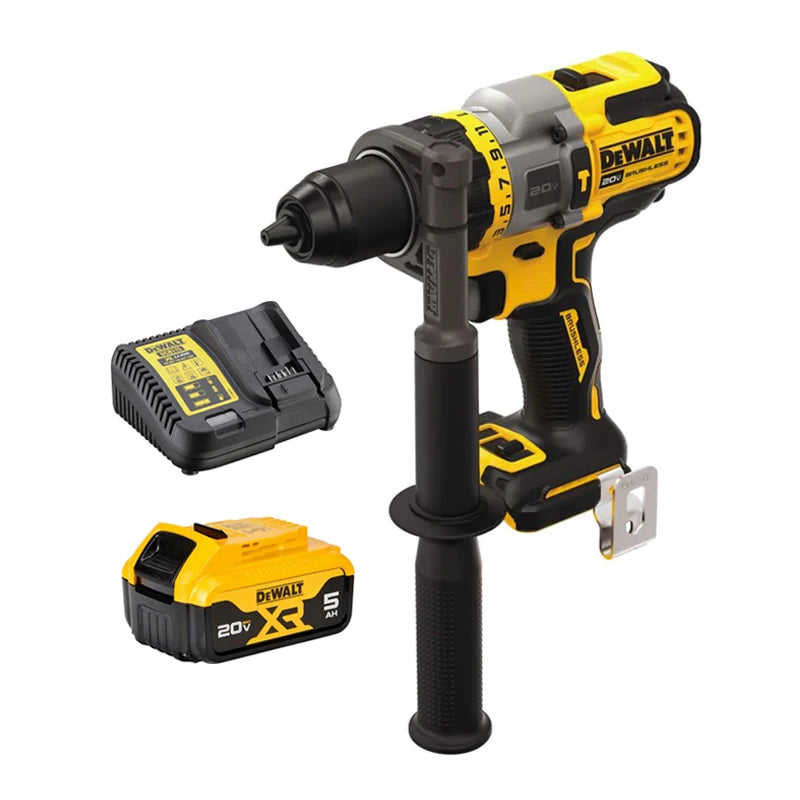 DEWALT DCD999 Trapano a percussione rotante a batteria Flexvolt Advantage 20V 1/2 pollice Potente trapano elettrico a impatto per ghiaccio