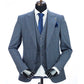 S-5XL (Jacket + Vest + Pants) Retro Gentleman Classic Fashion Plaid Mens Formal Business Slim Suit 3Pces Set Groom Wedding Dress