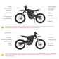 2025 Talaria XXX Dirt Bike elettrica Potente 6500W 40AH 60V