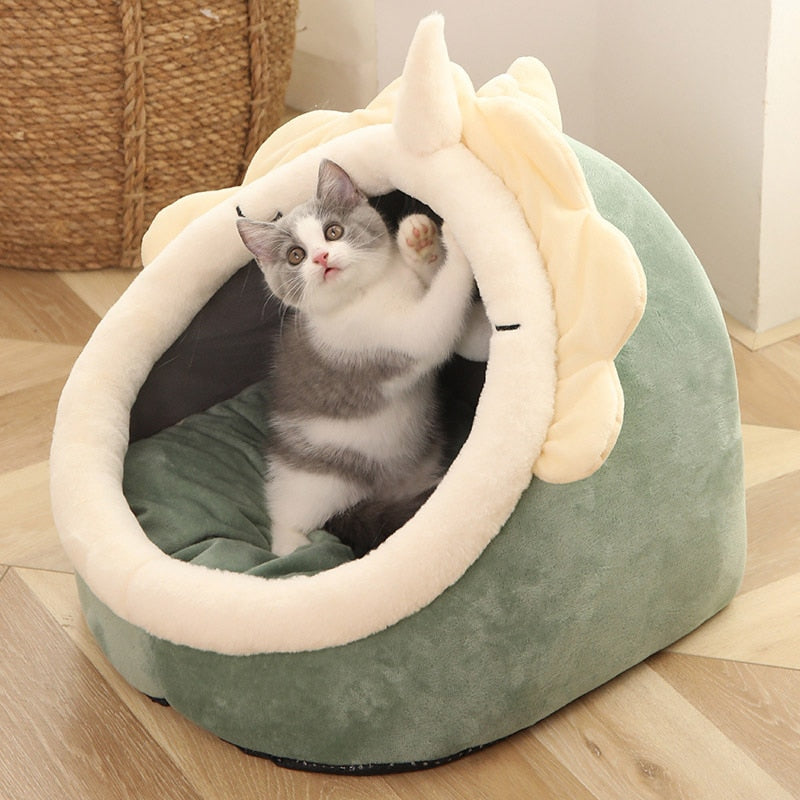 Sweet Cat Bed Warm Pet BasketSPECIFICATIONSType: catsOrigin: Mainland ChinaMaterial: 100% CottonItem Type: BedsItem Type: Cat HouseItem Description: Bed for CatsIs Smart Device: NoCat Bed qualitcucciaIntermedia WorldI'M'"WorldSweet Cat Bed Warm Pet Basket