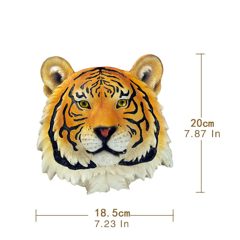 Animal Head Wall Decoration Statues Room - InterMedia World