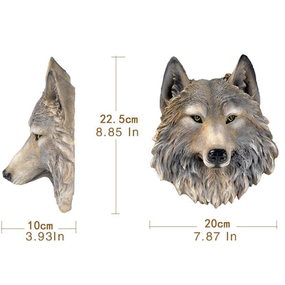 Animal Head Wall Decoration Statues Room - InterMedia World