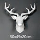 Animal Figurine,Living Room Wall Decor,Decorative Deer Sculpture,Home Interior Decoration