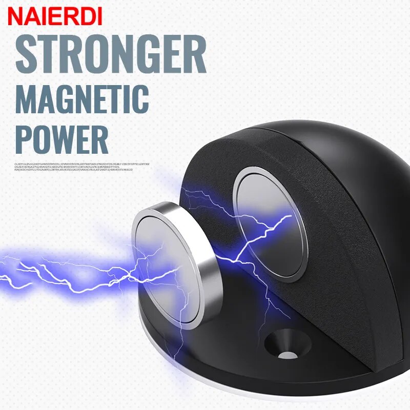 NAIERDI Magnet Door Stops Stainless Steel Door