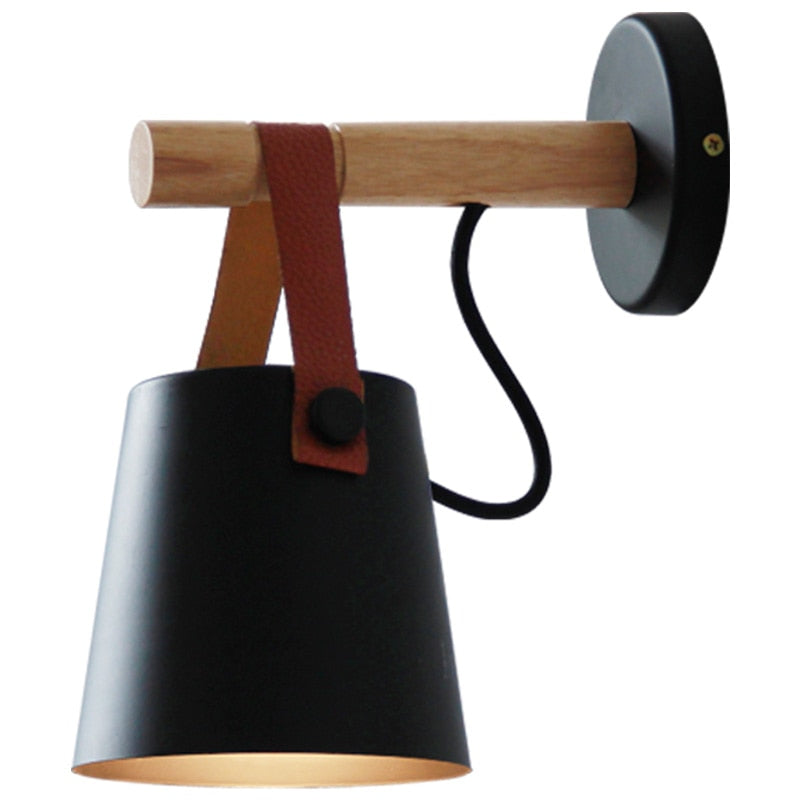 Wooden Wall Lamp Interior