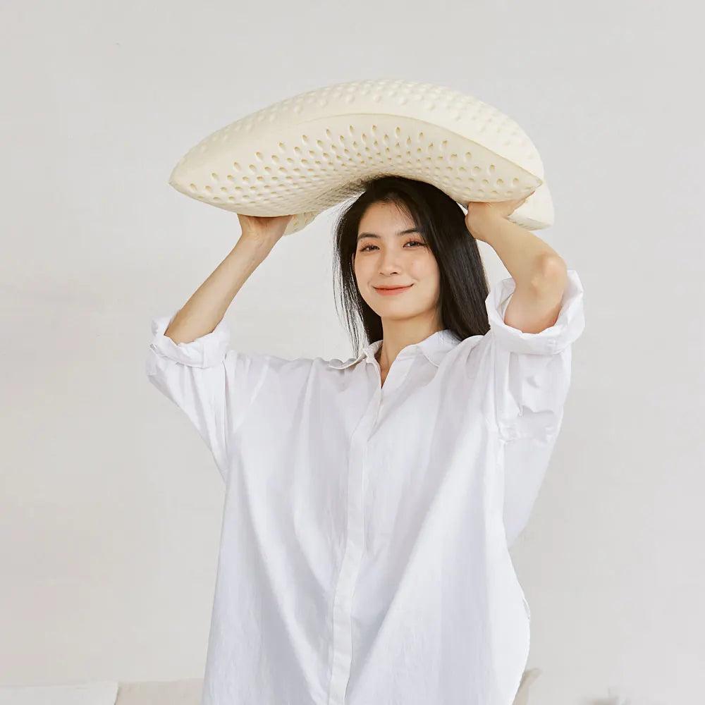 Cuscino in schiuma di lattice Talalay 100%