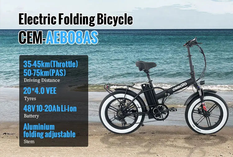 Bicicletta Elettrica Portatile SHIMANO 7 velocità