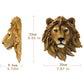 Animal Head Wall Decoration Statues Room - InterMedia World