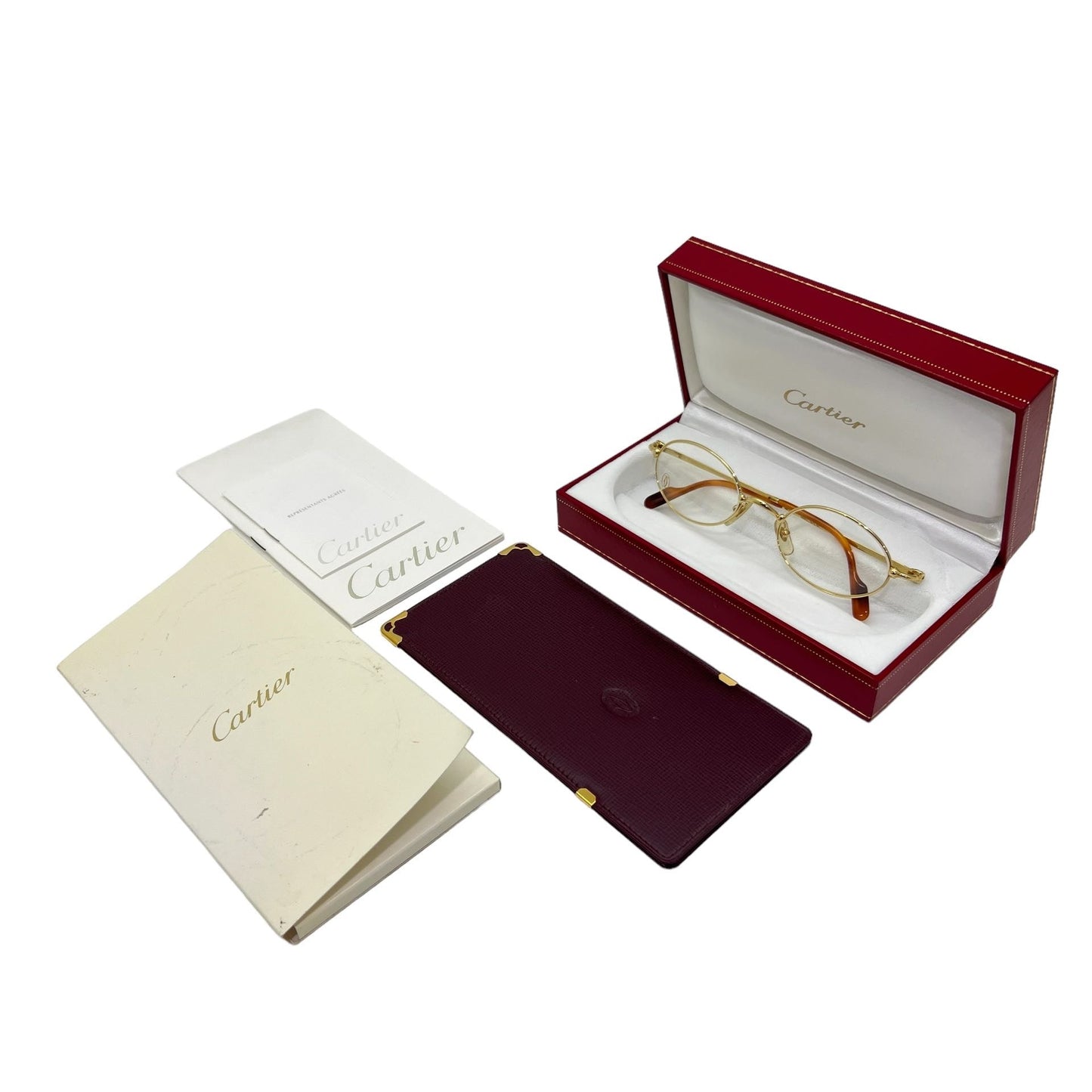 CARTIER SATURNE VINTAGE GLASSES FRAME