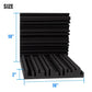 Studio Acoustic Foam Sound 24Pcs 25x25x5cm