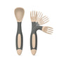 Silicone Spoon Fork for Baby Utensils Set