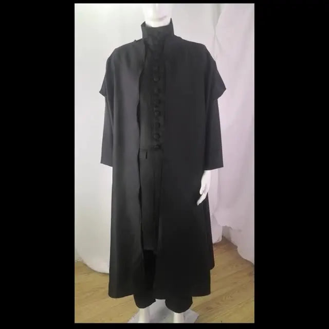 Professor Severus Piton Costume Cosplay Scuola di Hogwartes