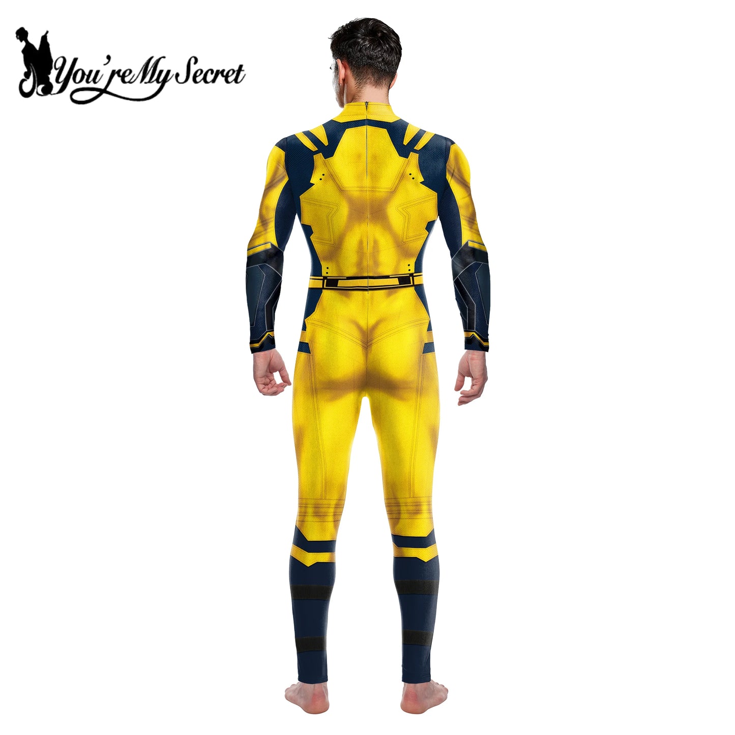 Supereroi Uomini Deadpool Wolverine Costumi Cosplay Tuta