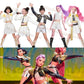 Costume da cosplay per bambini Zoey Mira Rumi del 2025, con stampa 3D, per Halloween, Carnevale, K-Pop Hunters
