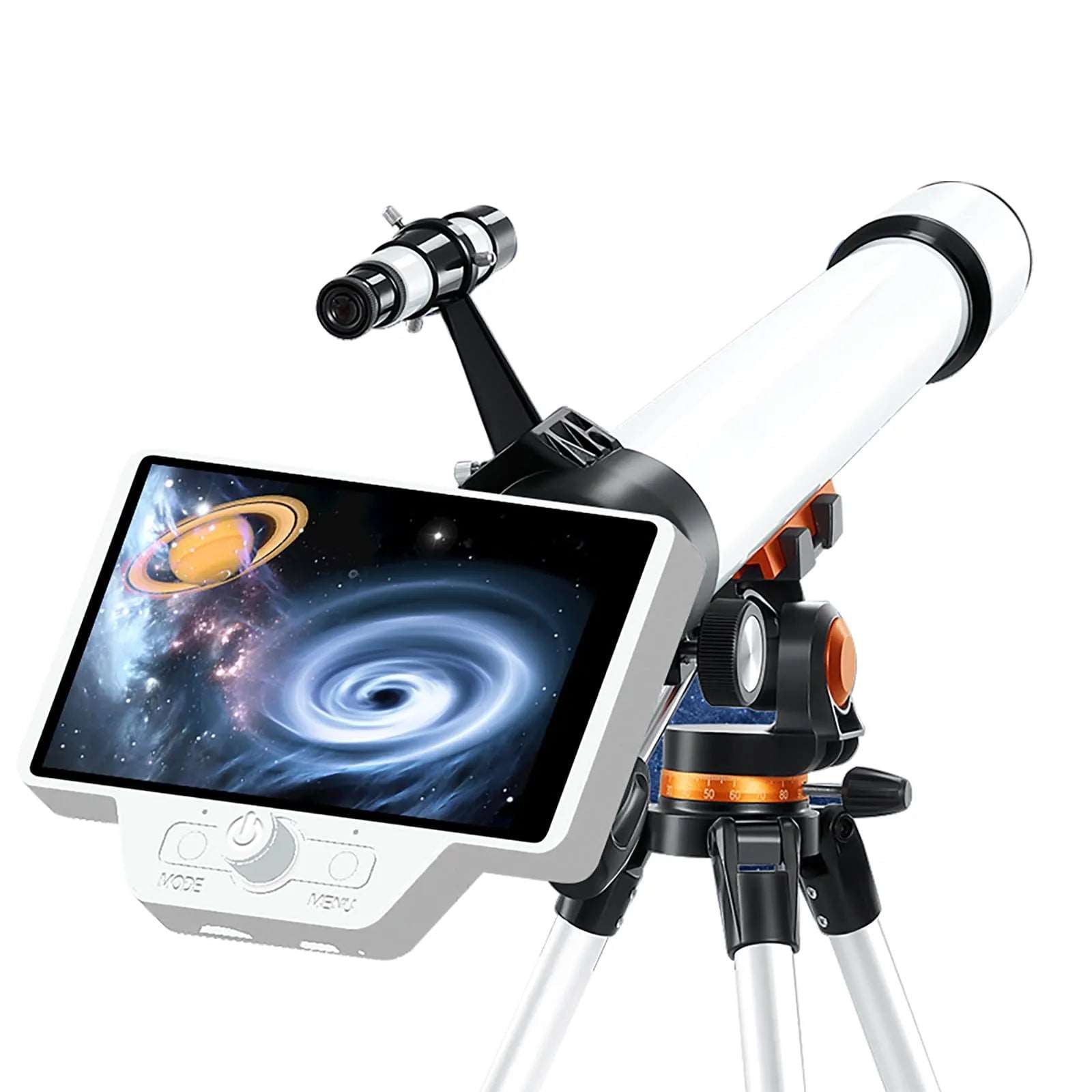 5" LCD Digital Telescope Eyepiece Camera for Telescope 1.25 inches Lunar Astronomy Camera, Wi-Fi Connection Remote Control